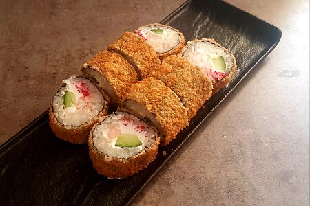 Темпура с креветкой и масаго