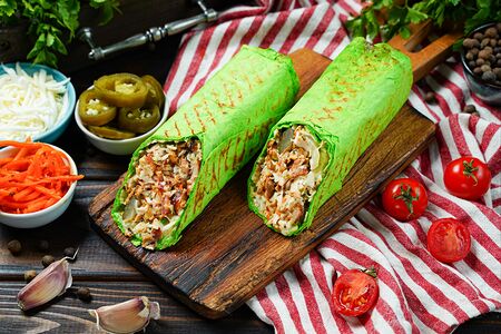 Шаурма чесночная