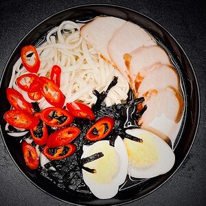 Рамен с куриной грудкой