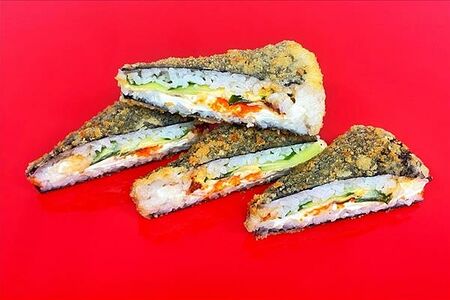 Брускетта с угрем