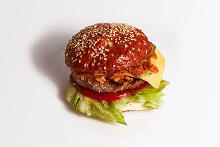 Чизбургер с говяжьей котлетой