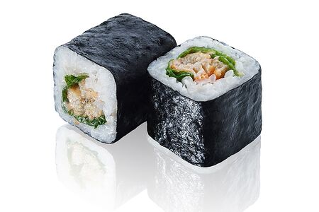 Острый ролл с угрём