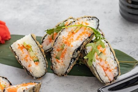 Тамаки с креветкой