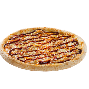 Пицца Цыплёнок BBQ на тонком тесте