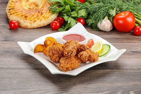 Куриные крылышки в панировке