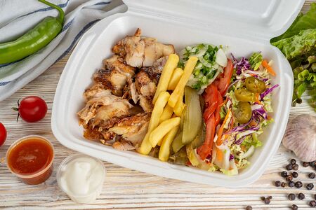 Донер куриный в боксе