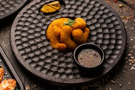 Креветки темпура