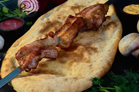 Шашлык из свиных ребер