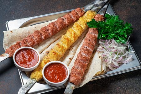 Люля-кебаб из курицы