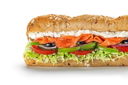 Сэндвич Лосось крем-чиз