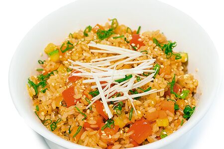 Рис с курицей