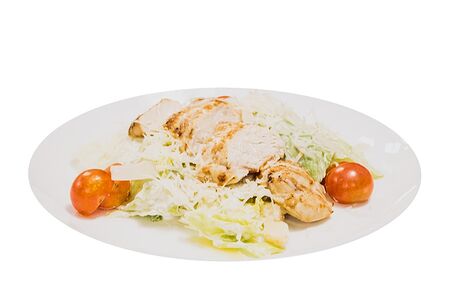 Салат Цезарь с курицей