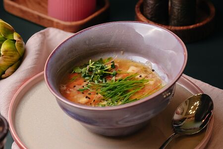 Чечевичный на копчёной грудинке