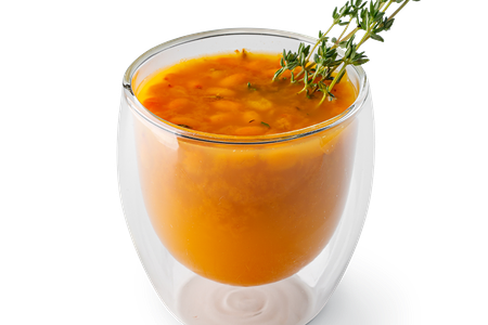 Теплый облепиховый чай