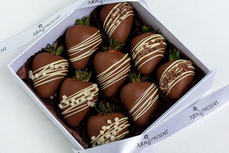 Клубника в шоколаде Двойной шоколад