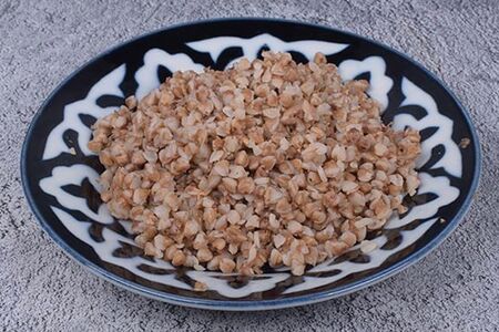 Отварная гречка