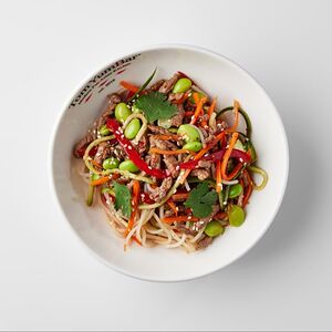 Фунчоза с говядиной