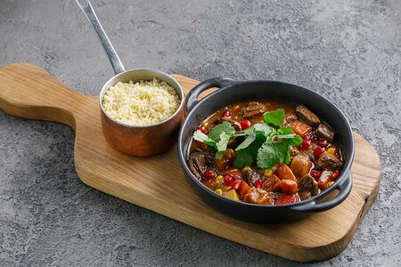 Говядина по-ливански с кускусом