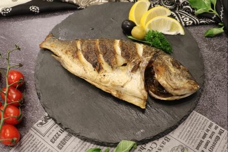 Дорадо на гриле