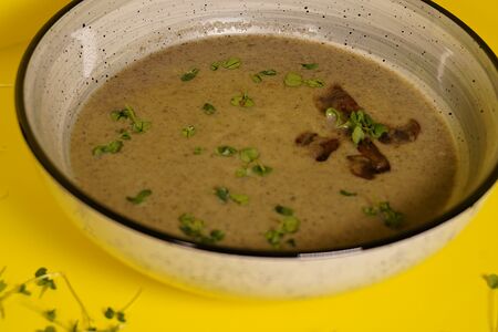 Грибной крем-суп