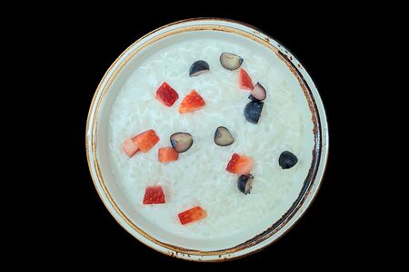 Каша рисовая на альтернативном молоке