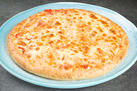 Пицца томатная Маргаритка тонкое тесто