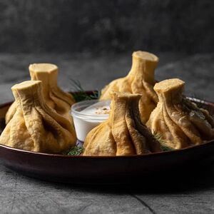 Жареные хинкали