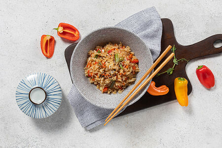 Рис с овощами