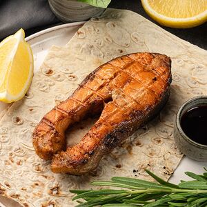 Стейк из семги