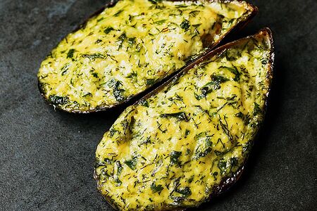 Мидии под соусом из трав