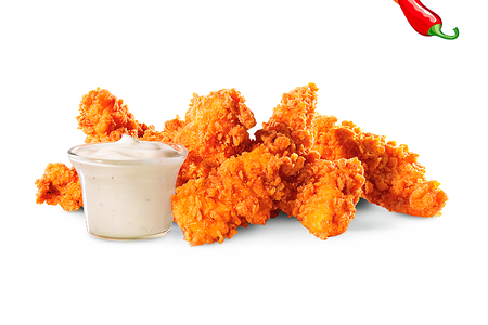 Острые Чикен Тендерс большая порция