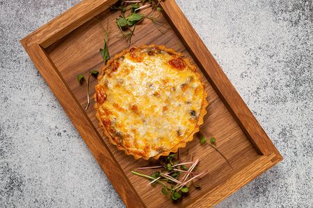 Киш с индейкой