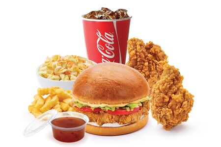 Премьер комбо Чикен Бургер