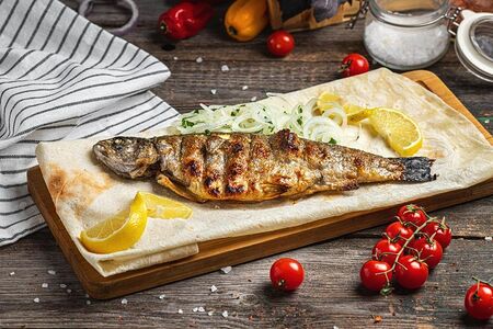 Шашлык из радужной форели