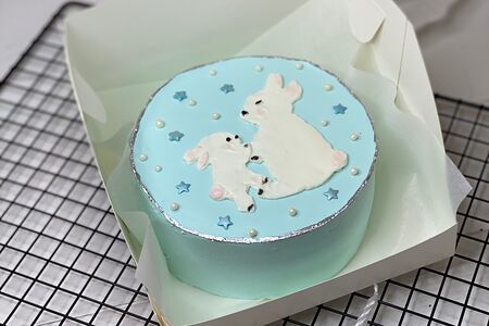 Бенто-торт Зайки