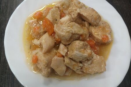 Грудка куриная в сливочном соусе