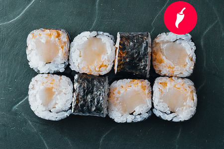 Острый мини с гребешком