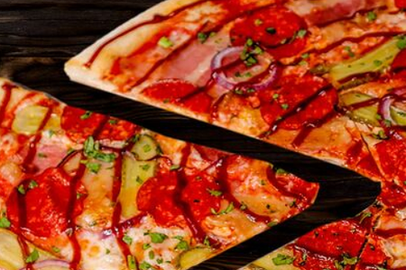 Пицца Пепперони-бекон