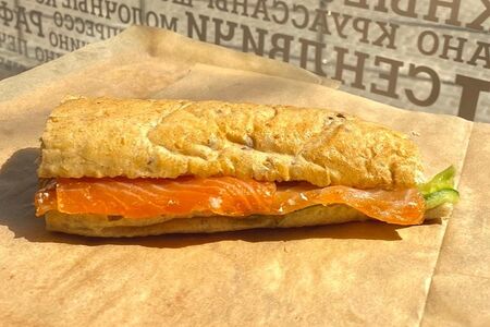 Сэндвич с лососем