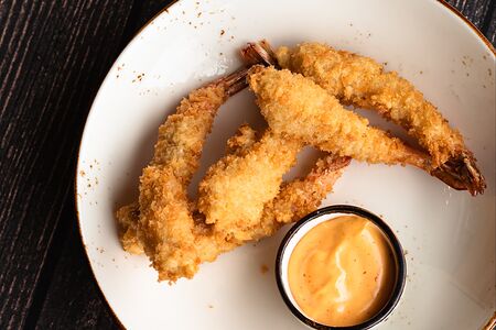 Креветки Темпура