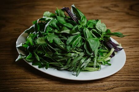 Свежая зелень