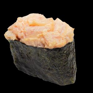 Гункан с окунем