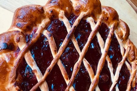 Пирог с вишней