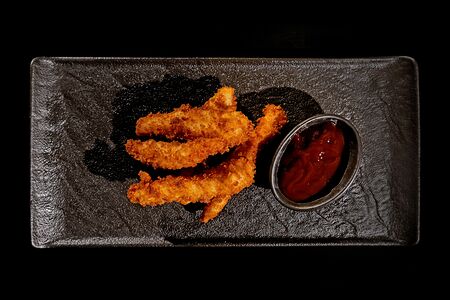 Курица в темпуре