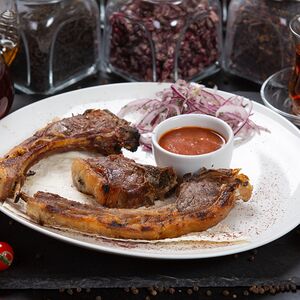 Шашлык из бараньи корейки