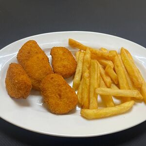 Наггетсы с картофелем фри