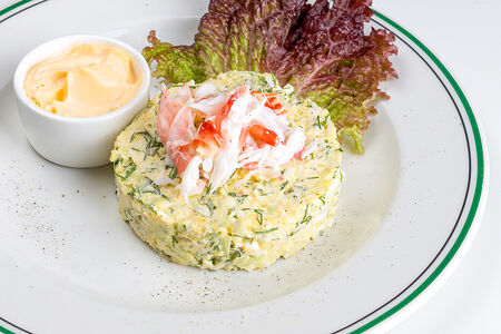 Салат из камчатского краба