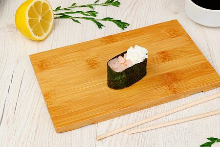 Суши со сливочной креветкой