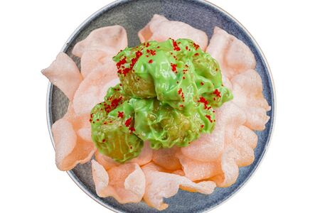 Нежная креветка в васаби