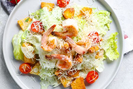 Цезарь с креветкой